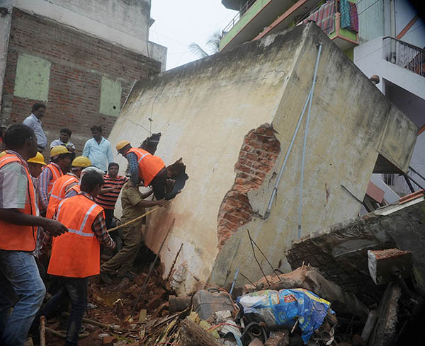 ಬೆಂಗಳೂರಿನಲ್ಲಿ ಮತ್ತೊಂದು ಕಟ್ಟಡ ಕುಸಿತ